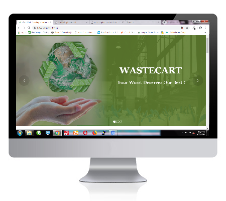 wastecart screen
